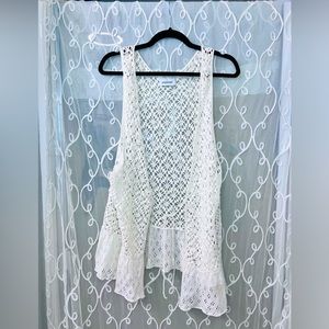 Avenue Crochet Hippie Vest size XS-L